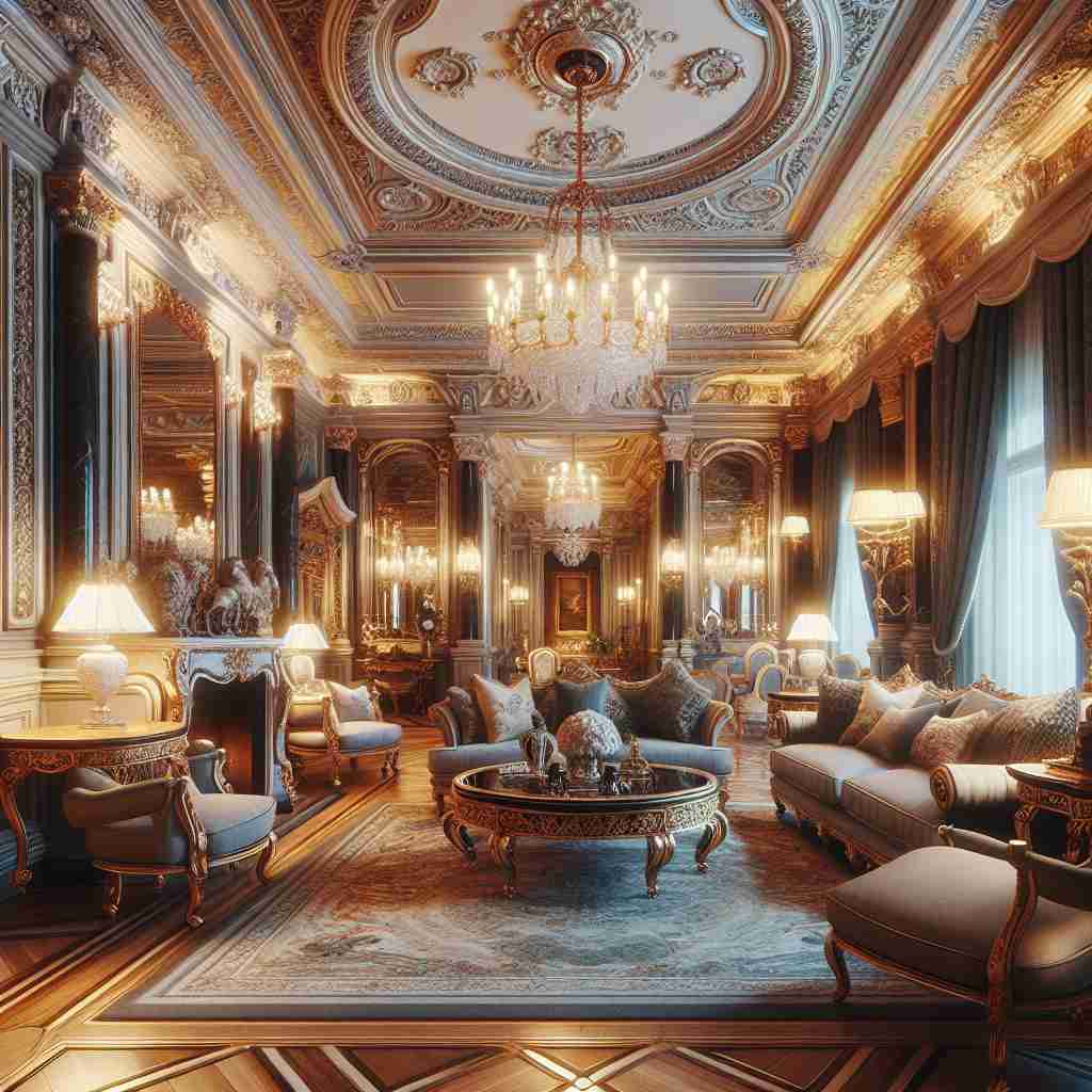 An image illustrating Como Decorar uma Mansão com Estilo Clássico