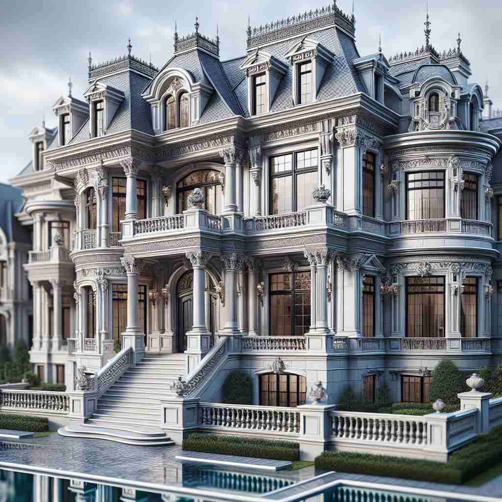 An image illustrating Arquitetura de Mansões Estilos Mais Populares