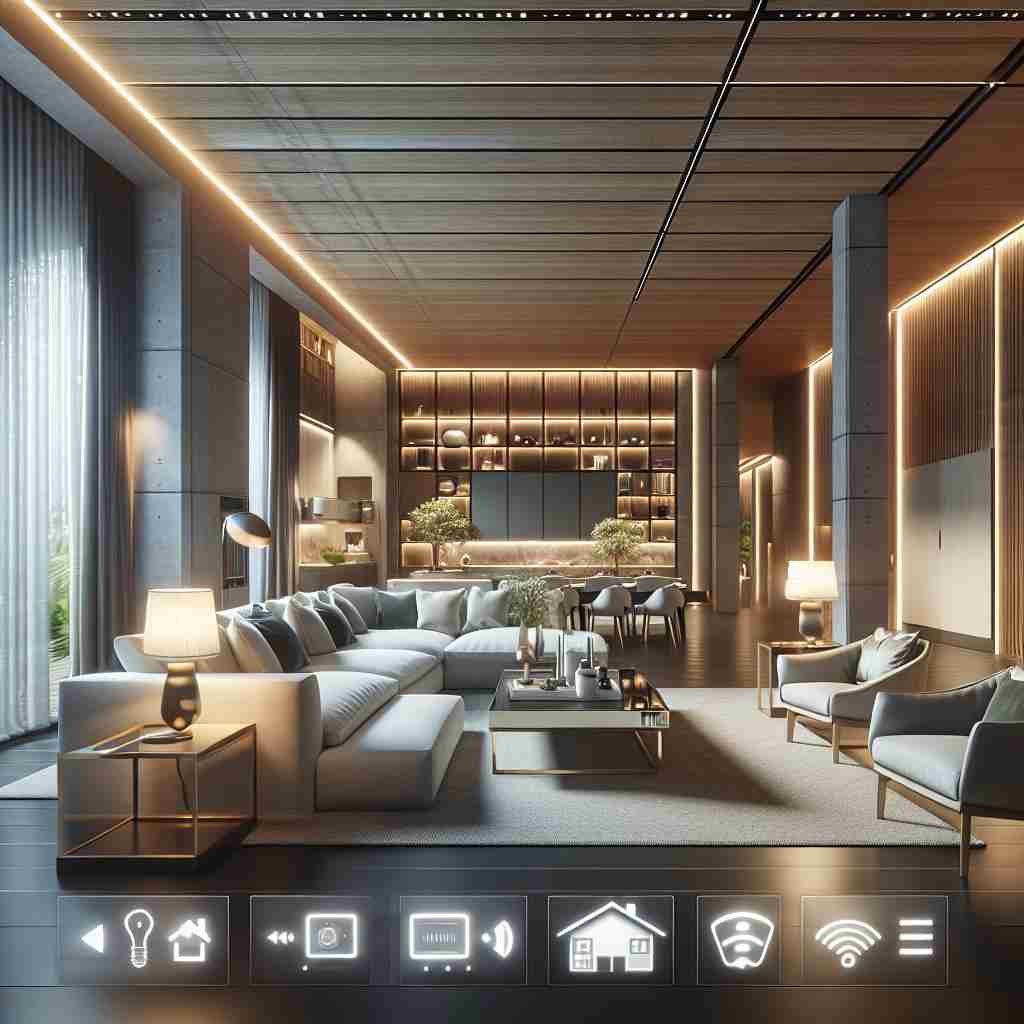 An image illustrating Automação Residencial Integrando Tecnologia e Arquitetura