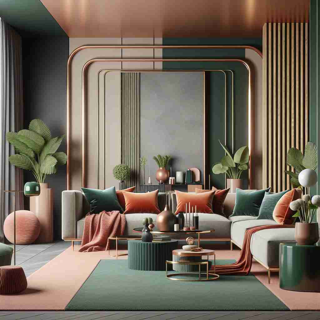 An image illustrating Tendências de Cores na Arquitetura de Interiores