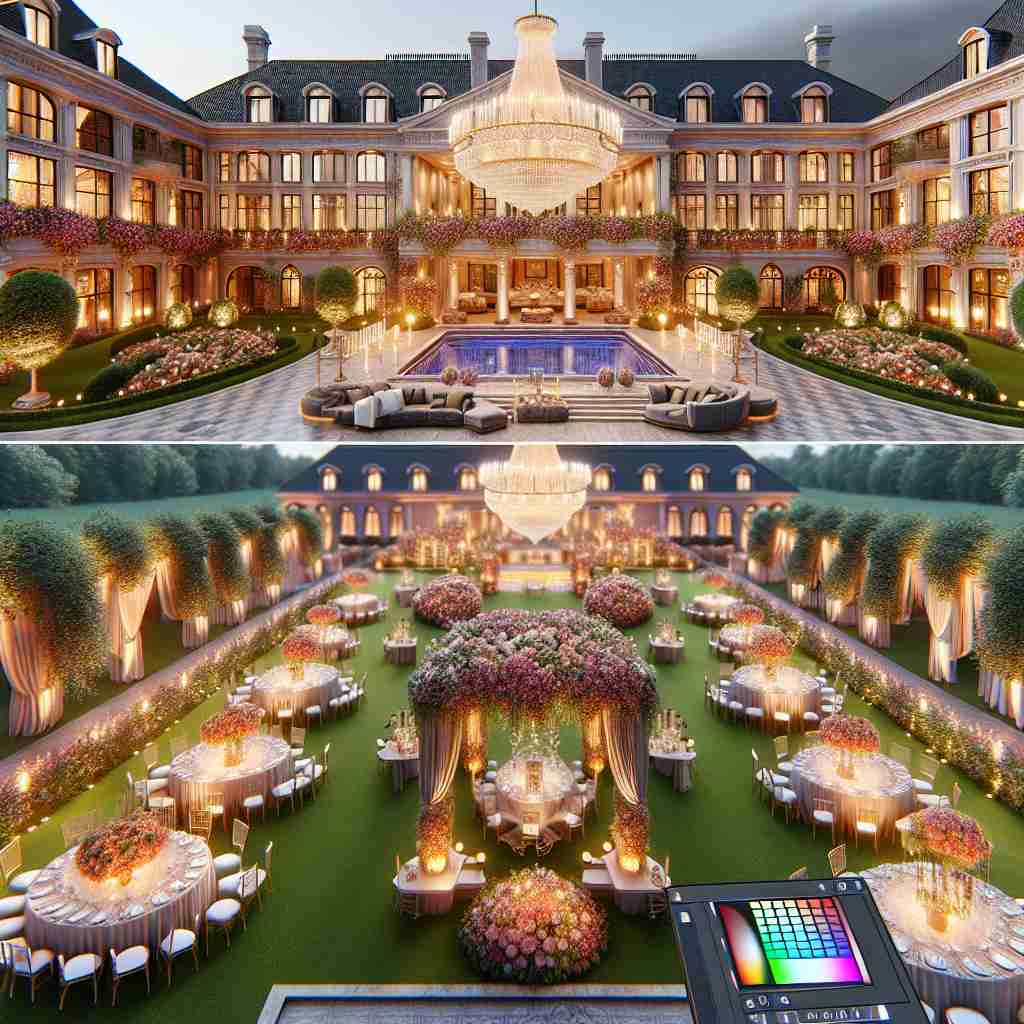 An image illustrating Como Transformar uma Mansão em Espaço para Eventos