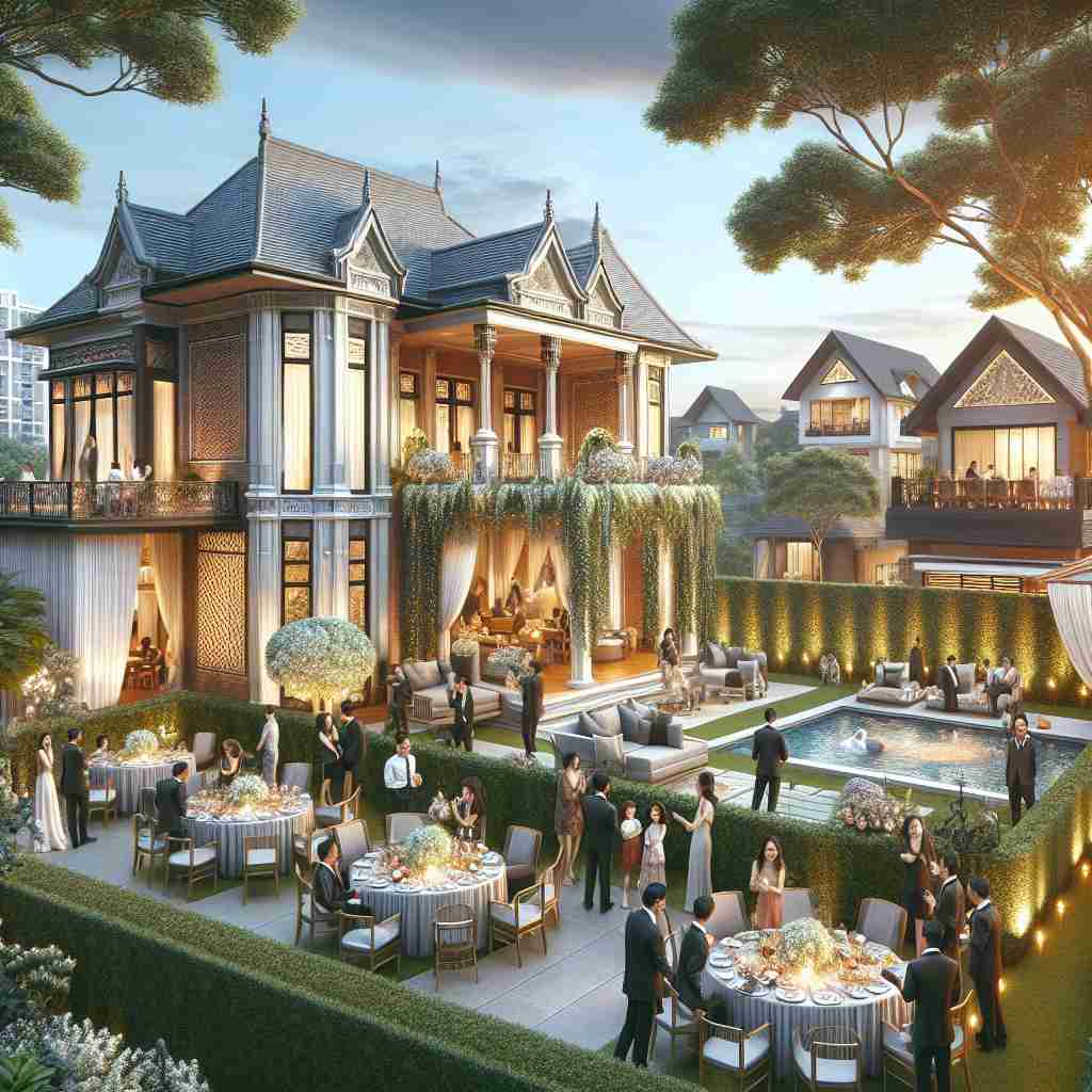 An image illustrating Casas para Eventos Como Lidar com Vizinhos e Ruídos